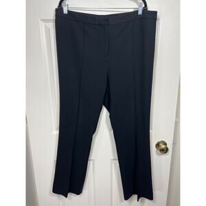St. John Couture Dress Pants Straight Leg High Rise Black Women's 16